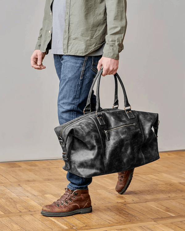 кожаная дорожная сумка для руководителя