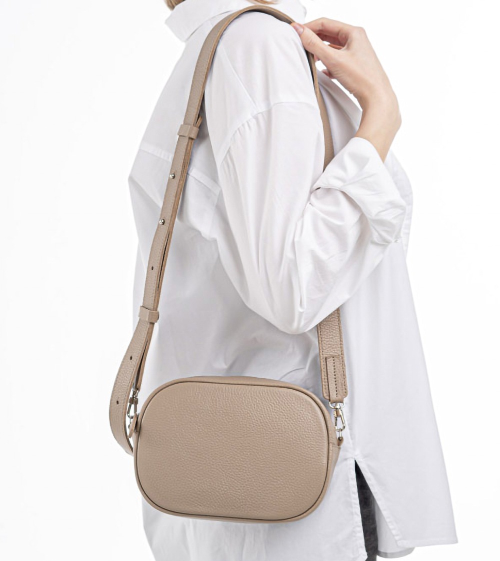 Сумка кроссбоди кожаная DAISY