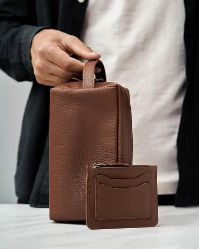 Мини кошелек кожаный SPIRIT Hazel - фото - 4