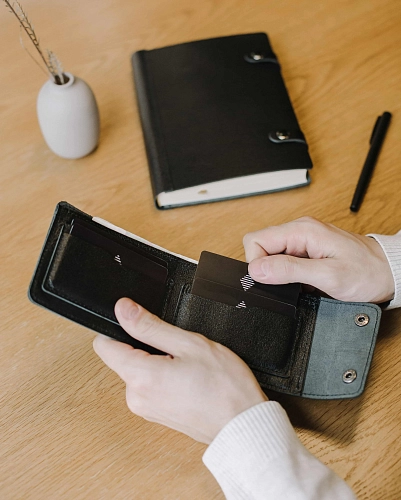 Мужской подарочный набор HELLAS Black d-120 - фото - 7