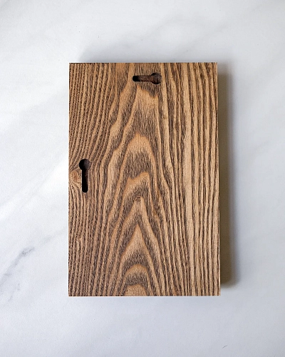 Плакетка деревянная NP-3 с натуральным камнем