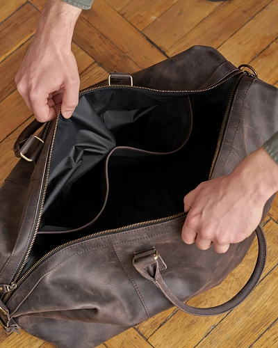 Кожаная дорожная сумка BAGGAGE Rodeo - фото - 4