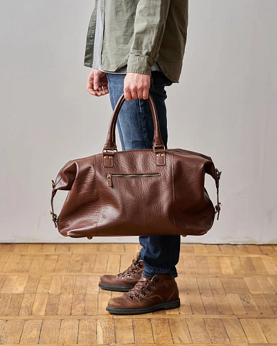 Кожаная дорожная сумка BAGGAGE Bronze Кожаная дорожная сумка BAGGAGE Bronze - фото - 4