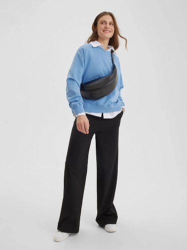 Сумка кожаная LEA Black Сумка кожаная LEA Black - фото - 3