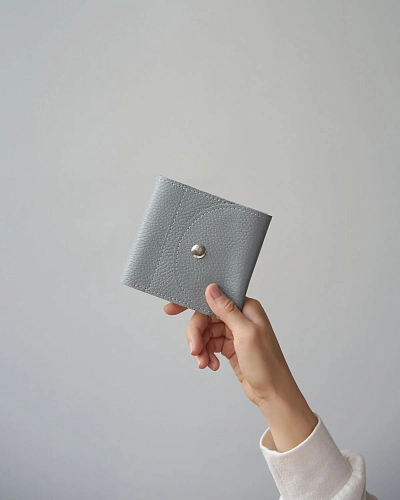 Кожаный кошелек LUNAR Iron - фото