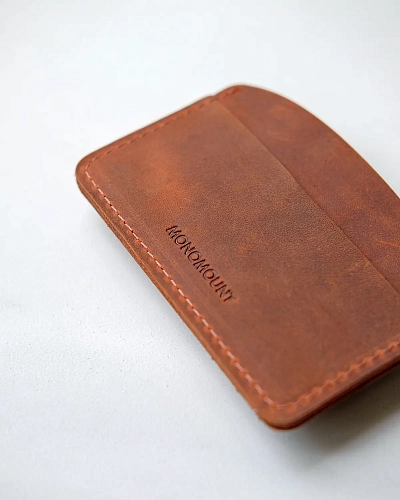 Картхолдер кожаный BILL Bourbon - фото - 1