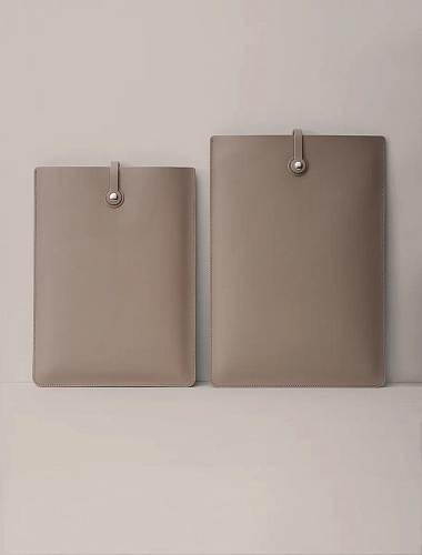 Кожаная папка для ноутбука 14 дюймов LOAD Coffee - фото - 3