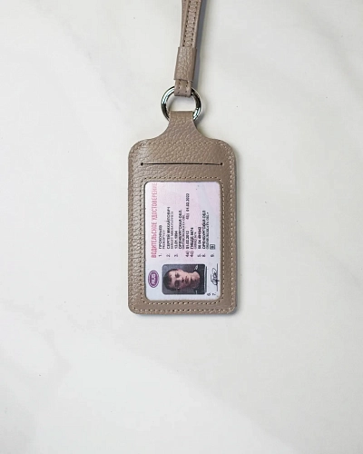 Чехол для пропуска CITIZEN Beige - фото