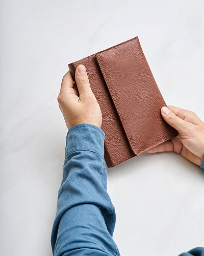 Кожаный ежедневник SENSE A5 Hazel - фото - 5