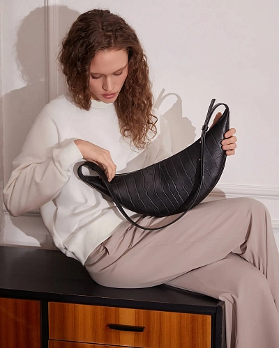 Сумка кожаная LEA CAYMAN - фото - 7