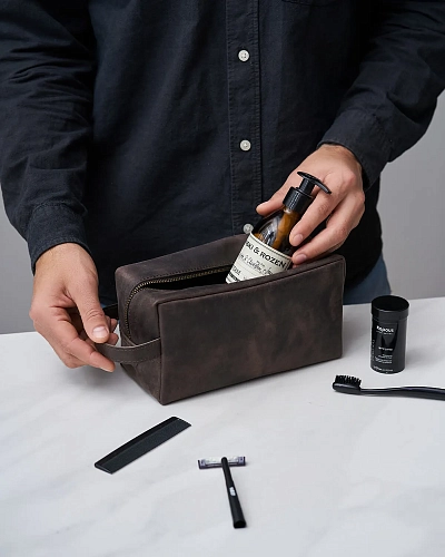 Кожаный несессер VOYAGE Rodeo - фото - 3