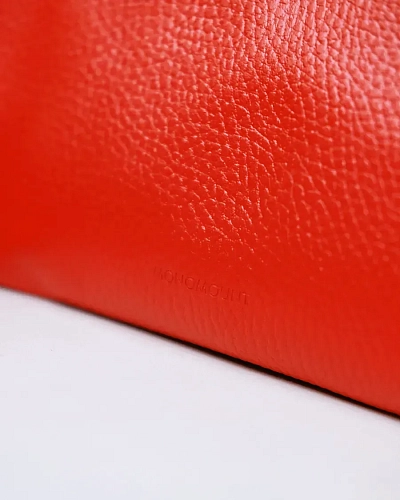 Кожаный несессер CRUISE Red - фото - 8