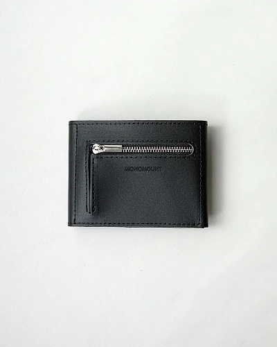 Кошелек мужской POCKET ZIP Black - фото - 1