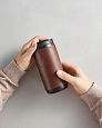 Термокружка с кожаной накладкой MUG Buffalo