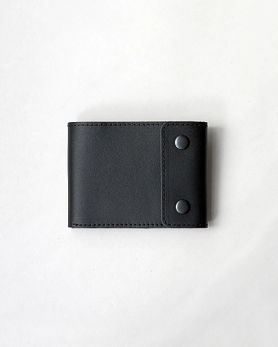 Кошелек мужской POCKET ZIP Black - фото