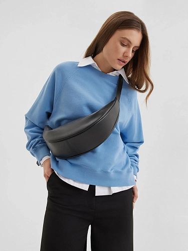 Сумка кожаная LEA Black Сумка кожаная LEA Black - фото - 4