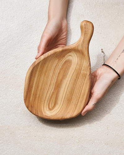 Деревянная доска для подачи PLUM S - фото - 2