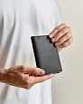 Кожаная обложка на паспорт PASS Black