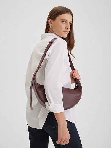 Сумка кожаная LEA Marsala - фото - 1