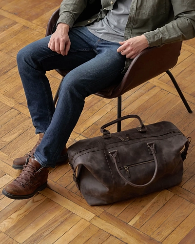 Кожаная дорожная сумка BAGGAGE Rodeo - фото - 3