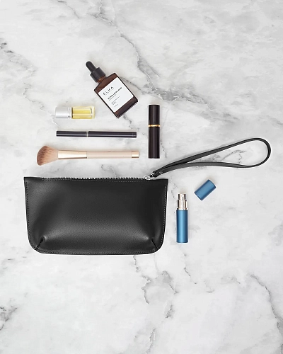 Кожаный несессер ANIMA Black - фото - 2