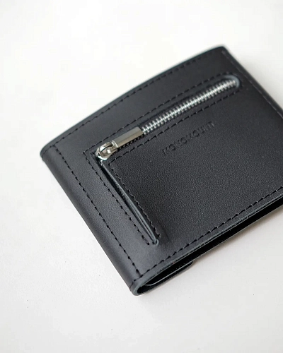 Кошелек мужской POCKET ZIP Black - фото - 7