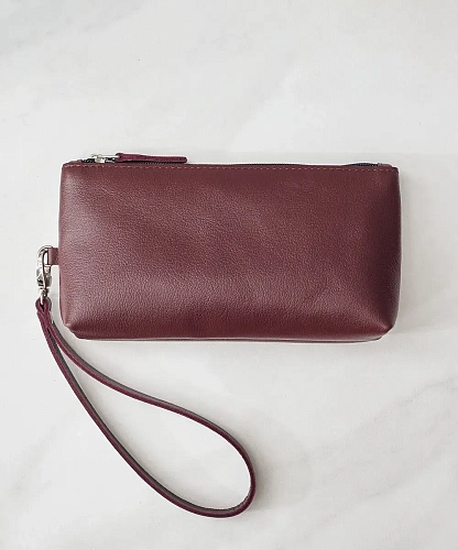 Кожаный несессер CRUISE Marsala - фото