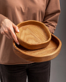 Подарочный набор деревянных тарелок SET HONEY Natural Подарочный набор деревянных тарелок SET HONEY Natural