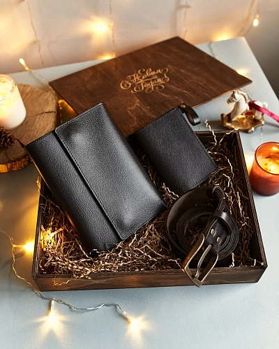 Деревянная коробка L-BOX Brown - фото - 2