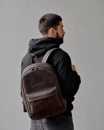 Рюкзак кожаный мужской BRUNO Rodeo - фото - 1