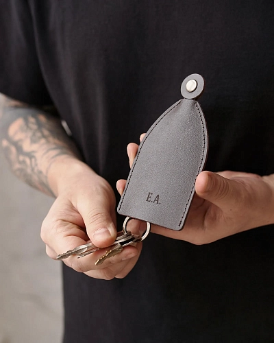 Ключница кожаная BELL Brown - фото