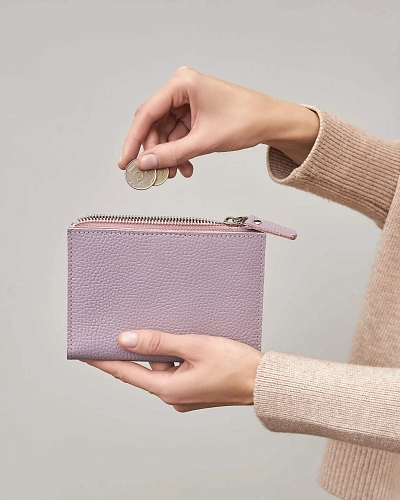 Кошелек кожаный NOVEL Pastel - фото - 3