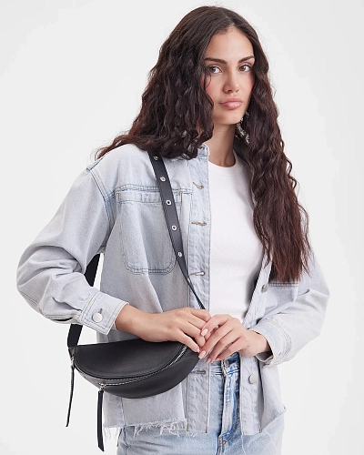 Женская поясная сумка RITA Black - фото - 4