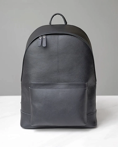 Рюкзак кожаный мужской GERALD Black - фото - 5