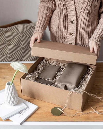 Женский подарочный набор CORSICA Beige - фото