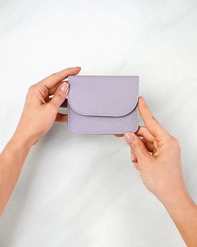 Мини кошелек кожаный AMO Pastel - фото - 1