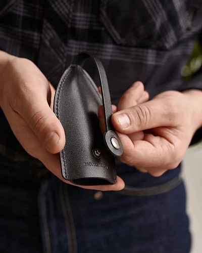 Ключница кожаная BELL Black - фото