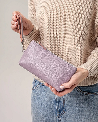 Кожаный несессер CRUISE Pastel - фото