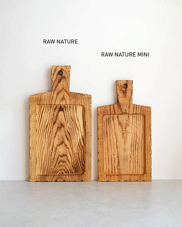 Деревянная доска для подачи RAW NATURE