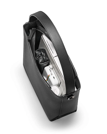 Сумка тоут кожаная TOTE Black