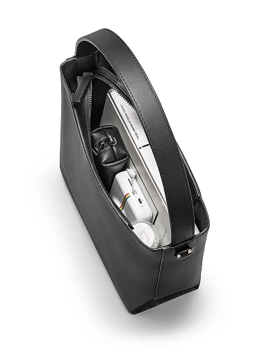 Сумка тоут кожаная TOTE Black - фото - 2