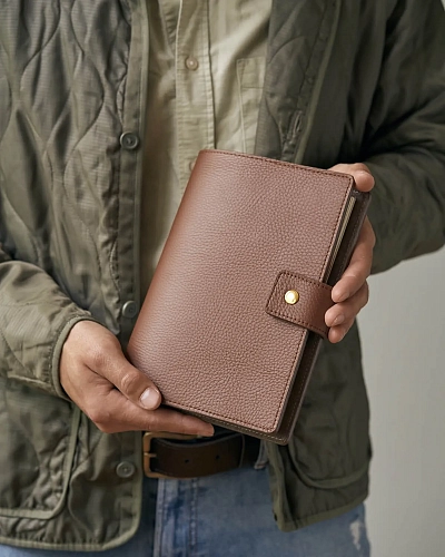 Блокнот со сменным блоком BERGAMO - фото - 4