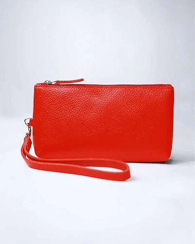 Кожаный несессер CRUISE Red - фото - 7