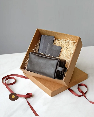 Подарочный набор CORSICA Brown - фото - 1