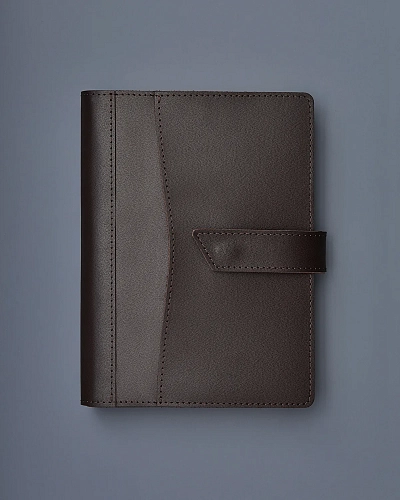 Кожаный ежедневник HAROLD Brown - фото - 2