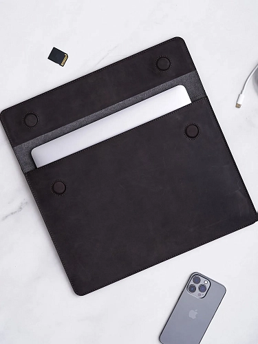 Кожаная папка для ноутбука 14 дюймов GRADE Rodeo - фото - 2