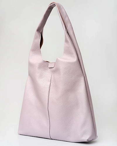 Кожаный шоппер MIA Pastel - фото - 2