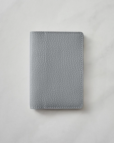 Кожаная обложка на паспорт PASS Iron - фото