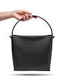 Сумка тоут кожаная TOTE Black Сумка тоут кожаная TOTE Black