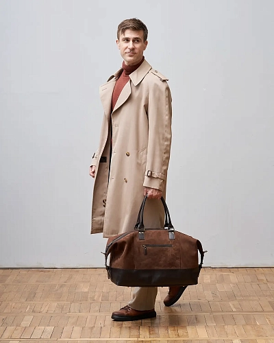 Кожаная дорожная сумка BAGGAGE Biscotti - фото - 1